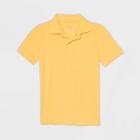 Petiteboys' Short Sleeve Performance Uniform Polo Shirt - Cat & Jack Yellow