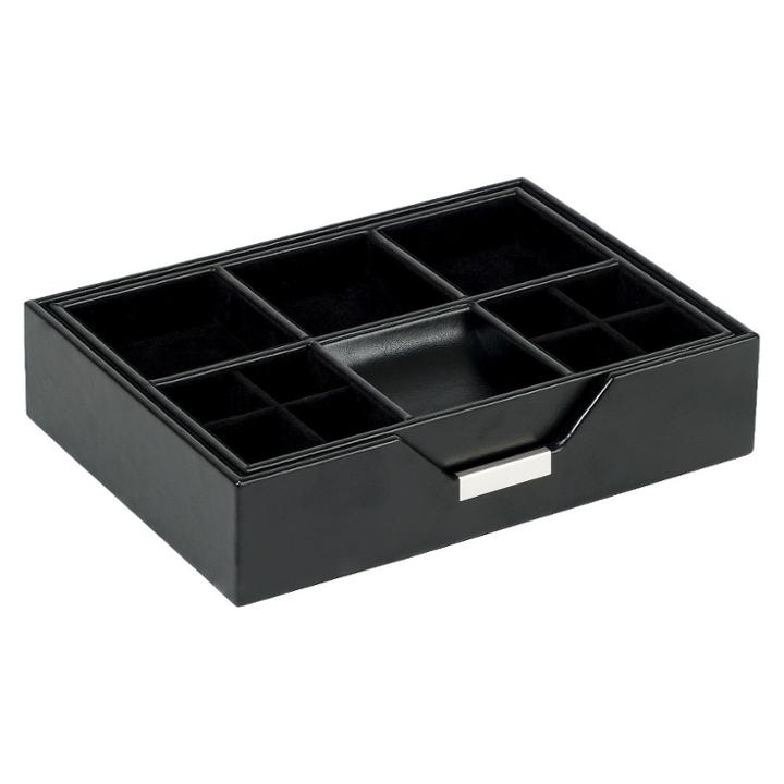 Wolf Valet Trays Set Of 2 - Black, Adult Unisex
