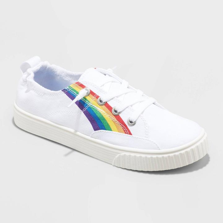 Women's Mad Love Akia Apparel Sneakers - White