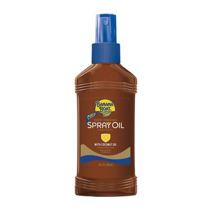 Banana Boat Deep Tanning Oil Pump Spray Sunscreen -