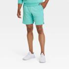 Men's Mesh Shorts - All In Motion Teal Blue