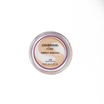 Covergirl + Olay Simply Ageless Compact 220 Creamy Natural .4oz