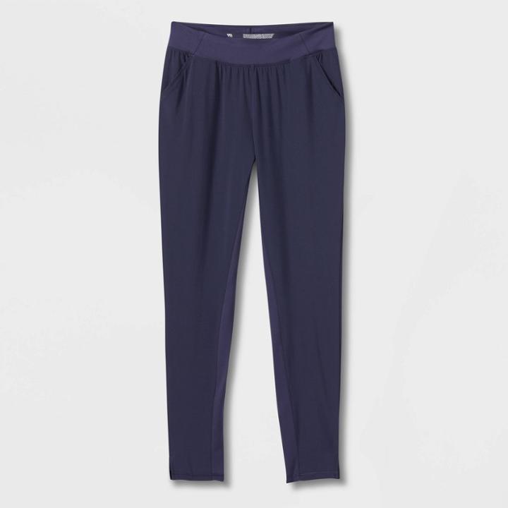 Girls' Woven Pants - All In Motion Dark Blue