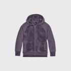 Girls' Sherpa Full Zip Hoodie Sweatshirt - All In Motion Purple