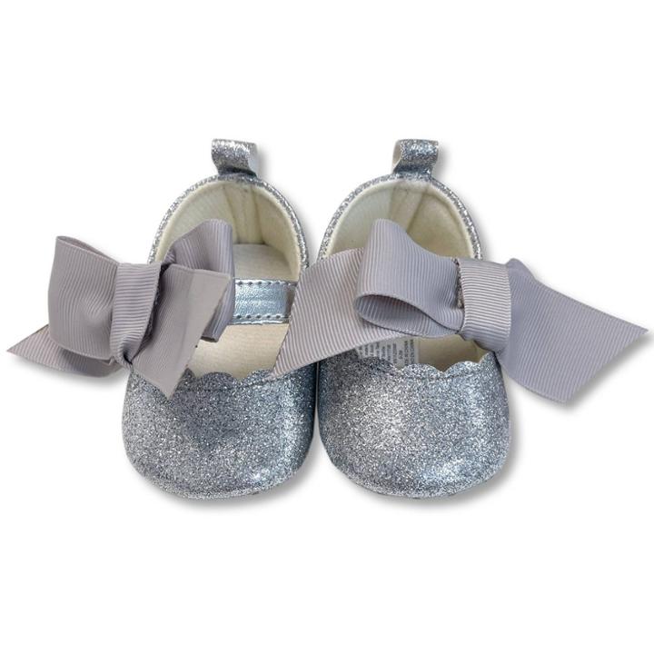 Baby Girls' Bow Crib Shoes - Cat & Jack