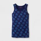 Girls' Printed Tank Top - Cat & Jack Navy