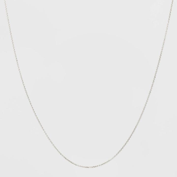 Sterling Silver Diamond Cut Link Chain Necklace - A New Day