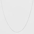 Sterling Silver Diamond Cut Link Chain Necklace - A New Day