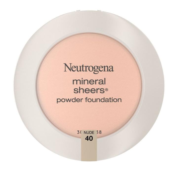 Neutrogena Mineral Sheers Compact Pressed Powder - 40 Nude