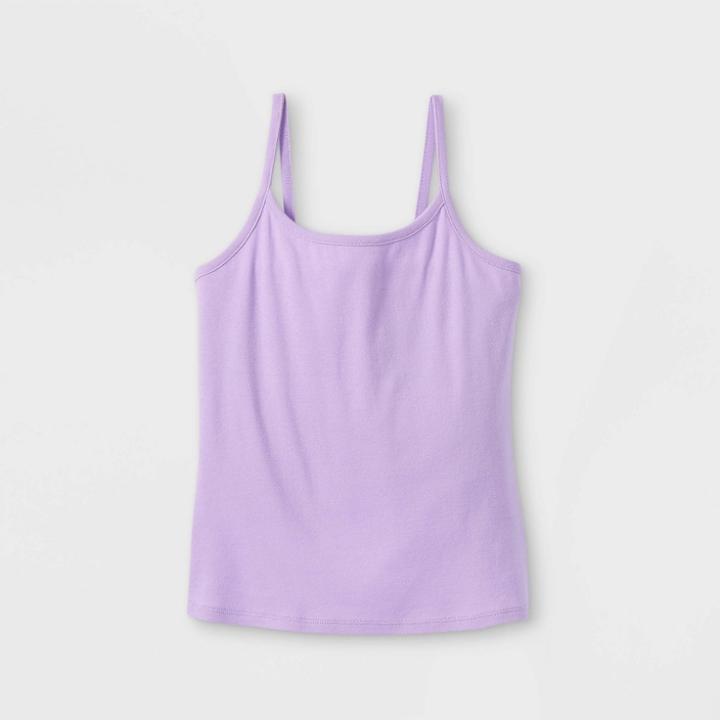 Girls' Tank Top - Art Class Purple