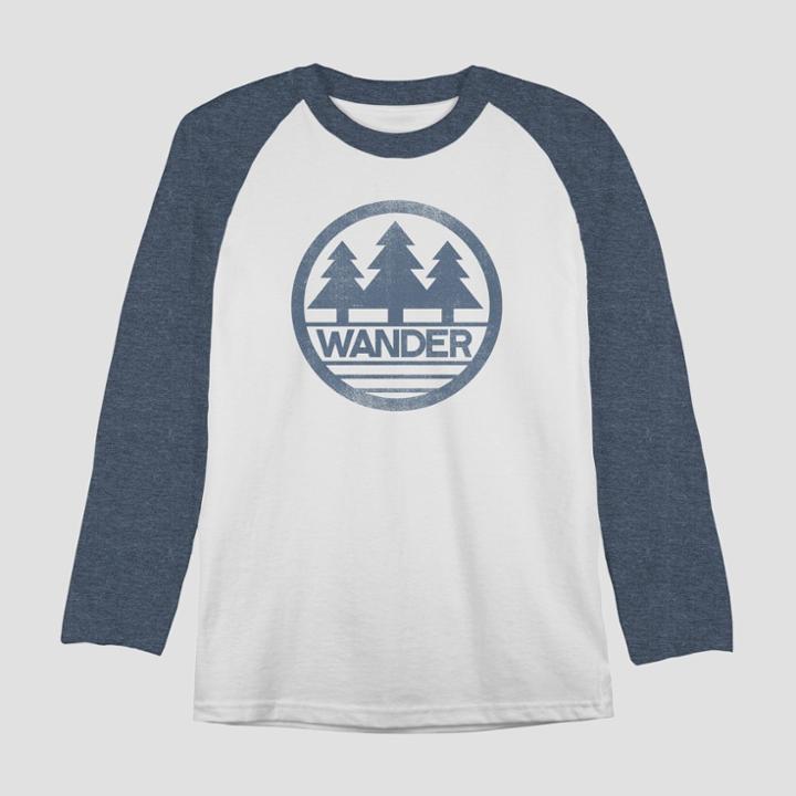 Men's Short Sleeve Wander Graphic T-shirt - Awake White