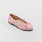 Girls' Lesley Glitter Ballet Flats - Cat & Jack Pink