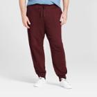 Men's Big & Tall Jogger Pants - Goodfellow & Co Burgundy