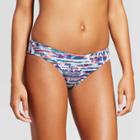 Mossimo Women's Hipster Bikini Bottom - Parakeet Teal Multi - Xl -