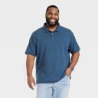 Men's Big & Tall Loring Polo Shirt - Goodfellow & Co Dark Blue