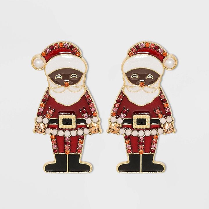 Sugarfix By Baublebar Santa Claus Drop Earrings - Deep