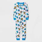 Toddler Boys' Sesame Street Snug Fit Union Suit - White