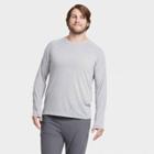 Men's Long Sleeve Run T-shirt - All In Motion Light Gray S, Men's,