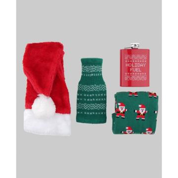 Bespoke 2112 Men's Holiday Party Box - Red/green