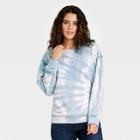 Women's Tie-dye Sweatshirt - Knox Rose Blue