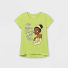 Girls' Disney Princess Tiana Short Sleeve T-shirt - Green