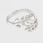 Target Silver Plated Leaf Bypass Ring - A New Day Silver -