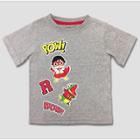 Target Toddler Boys' Ryan's World Short Sleeve T-shirt - Gray