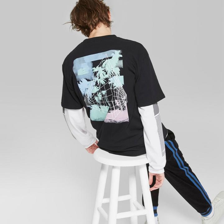 Men's Short Sleeve Graphic T-shirt - Original Use Black