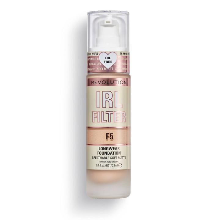Makeup Revolution Irl Filter Longwear Foundation - F5