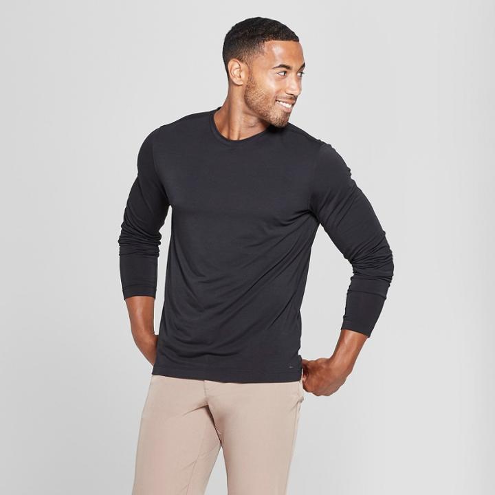 Mpg Sport Men's Long Sleeve T-shirt - Heather Charcoal