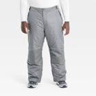 Men's Big Snow Pants - All In Motion Gray