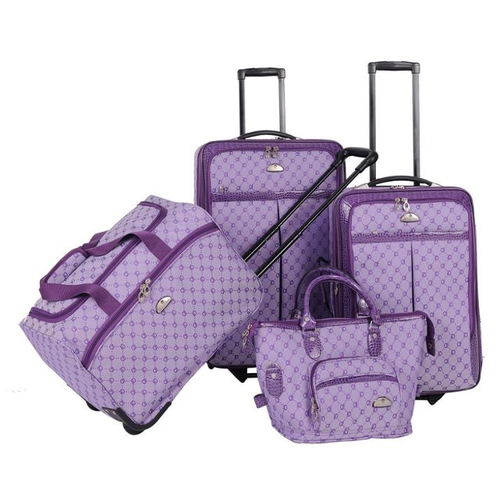 American Flyer Signature 4pc Softside Luggage Set -