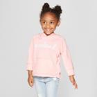 Grayson Mini Toddler Girls' Hooded Sweatshirt - Pink