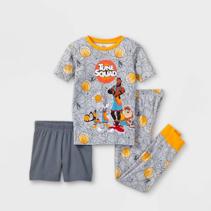 Boys' Space Jam 3pc Snug Fit Pajama