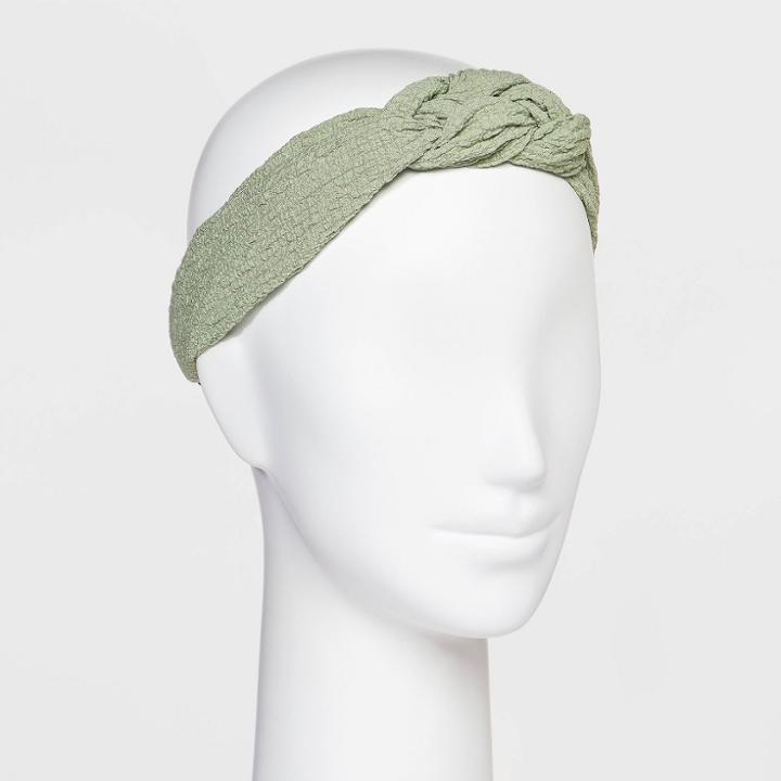 Soft Textured Headwrap - A New Day Green