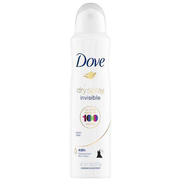 Dove Beauty Dove Invisible Dry Spray Antiperspirant Deodorant Sheer Fresh