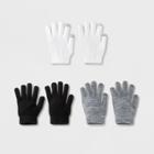 Women's 3pk Tech Touch Gloves - Wild Fable