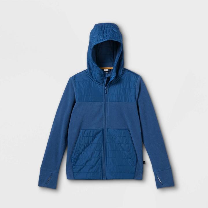 Boys' Hybrid Jacket - All In Motion Navy