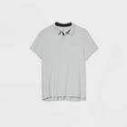 Men's Stretch Woven Golf Polo Shirt - All In Motion Gray S, Men's,