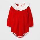 Baby Girls' Sweater Romper - Cat & Jack Red