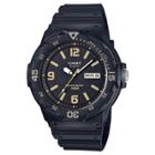 Men's Casio Mrw300h-1b3vcf Analog/digital Watch - Black/gold,