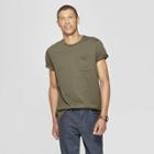 Men's Standard Fit Short Sleeve Elevated Ultra - Soft Crew Neck T-shirt - Goodfellow & Co Late Night Green