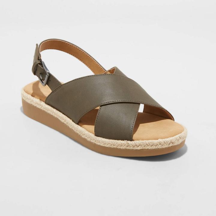 Women's Frances Sporty Platform Sandals - Universal Thread Green