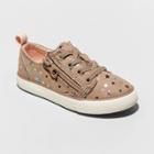 Toddler Girls' Dayja Sneakers - Cat & Jack Taupe (brown)