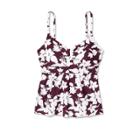 Kona Sol Women's Post-mastectomy Bralette Sweet Escape Tankini Top - Kona