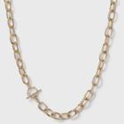Toggle Chain Necklace - A New Day Gold