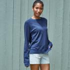 Women's Crewneck Sweatshirt - Universal Thread Navy