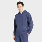 Men's Textured Knit Hoodie - All In Motion Navy