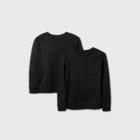 Boys' 2pk Fleece Pullover Sweatshirt - Cat & Jack Black