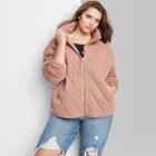 Women's Plus Size Quilted Jacket - Wild Fable